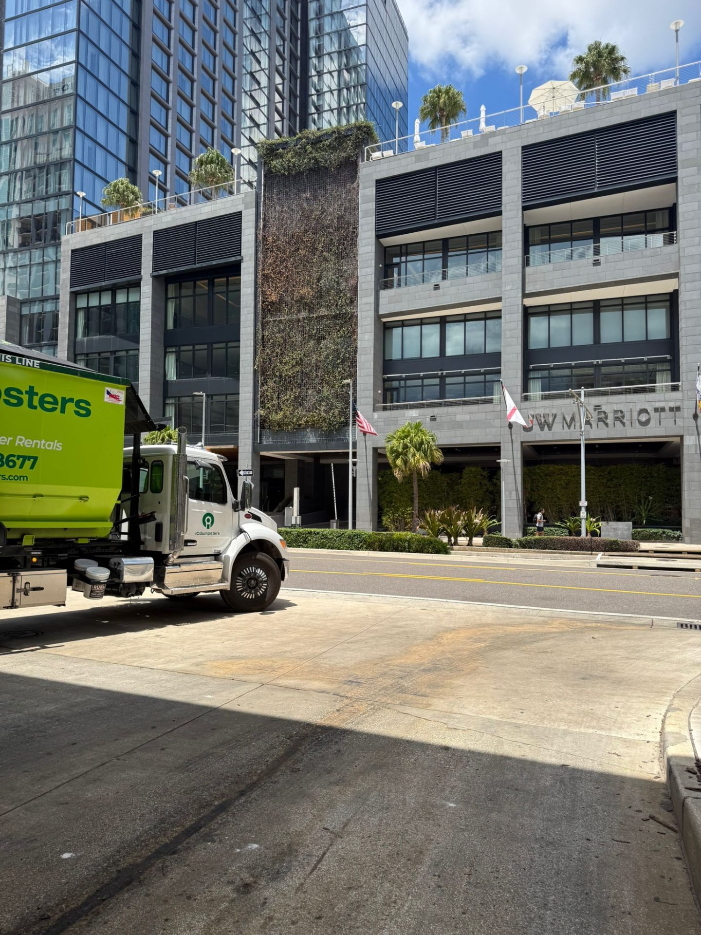 Commercial dumpster rental